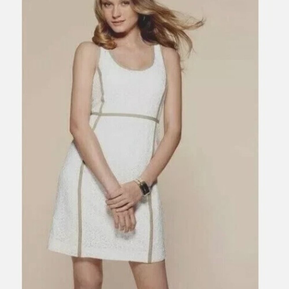 Michael Kors Sleeveless Lace Sheath Dress Size 4P - Picture 3 of 14